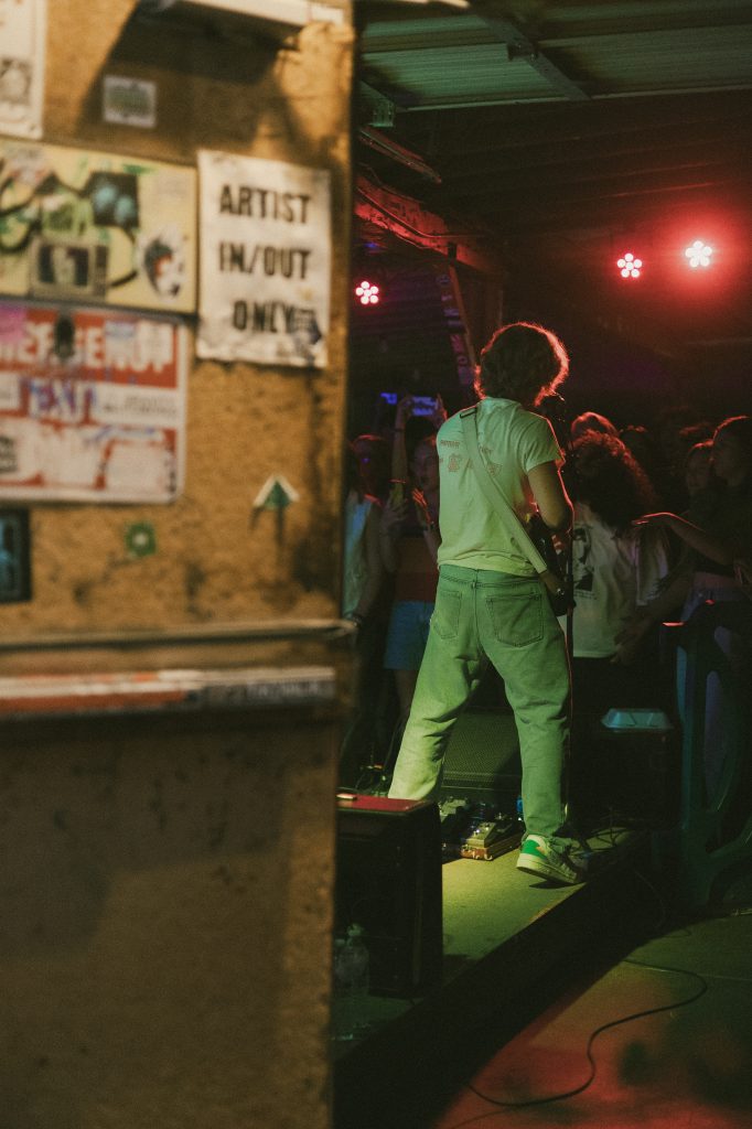 Ax and the Hatchetmen guitarist at Kilby Court