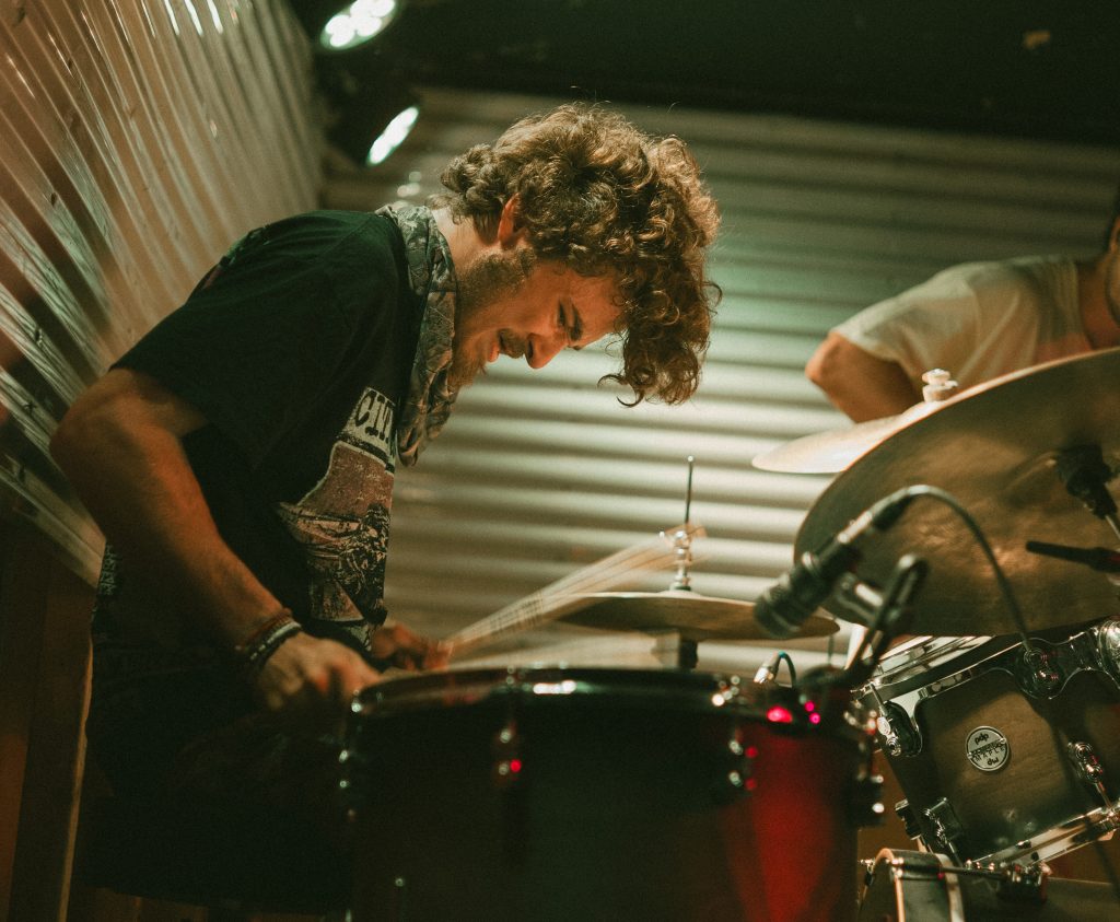 Ax and the Hatchetmen drummer at Kilby Court